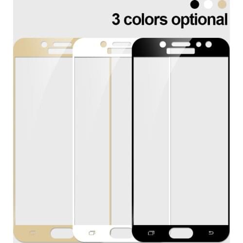 For Samsung Galaxy J7 2017 Tempered Glass 3D Full Screen Cover Explosion-proof Screen Protector Film For J7 Pro J730F SM-J730F