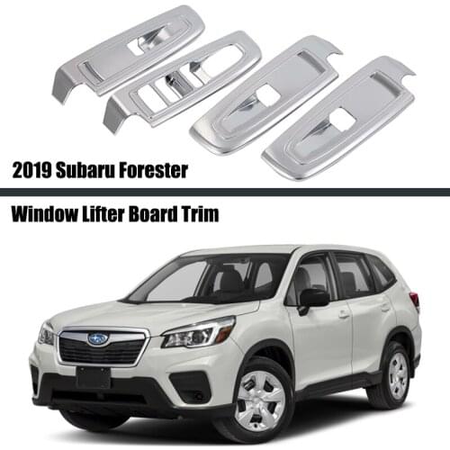For Subaru Forester 2019 2020 Window Regulator Armrest Door Window Lifter Switch Button Trim Car Accessories