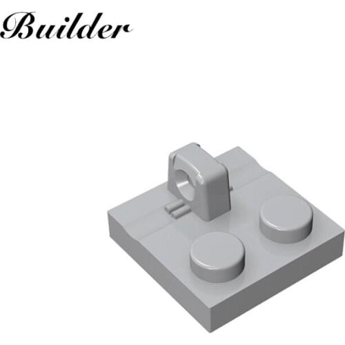 Little Builder 92582 Building Blocks Technological DIY Plates 2x2 Top with Hinged Plate 10pcs MOC Educational Toys for children