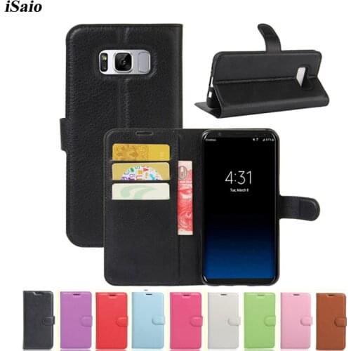 Leather Case For Samsung Galaxy S8 Wallet Case Flip Cover for Samsung Galaxy S8 Phone Funda Book Stand with Card Holders