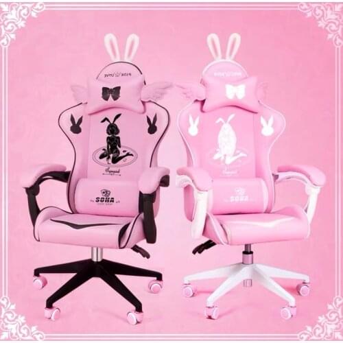 Home liftable chair LOL Internet cafe Sports racing chair WCG computer gaming chair Female anchor live broadcast rotatable chair