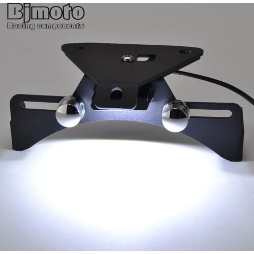Motorcycle License Plate light Holder Bracket For Aprilia RSV4/R 2009 2010 2011 2012 2013 2014 2015 2016 2017 2018 2019