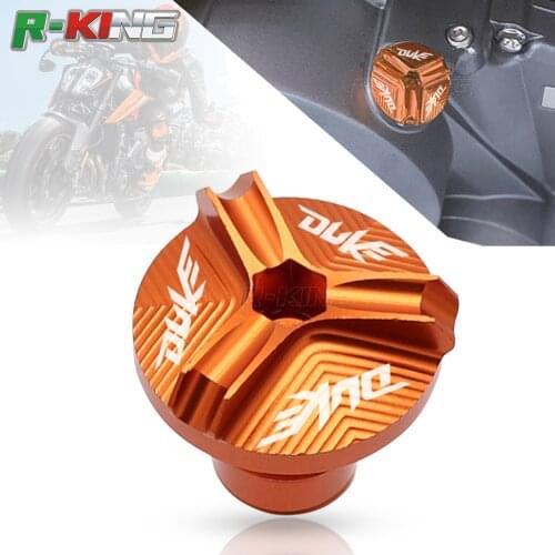 For DUKE 390 2013-2018 Duke 250 2017-2018 DUKE 125/200 Motorcycle Accessories Oil Filler Cap Engine Oil Drain Plug Cover