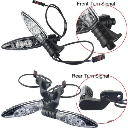 Motorcycle Front or Rear LED Turn Signal Indicator Light Blinker For BMW HP4 S1000R S1000RR S1000XR R1200GS R1200R R1200RS