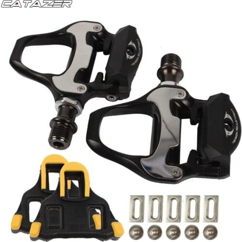 Road Bike Pedals SPD Self-locking Pedal with Cleats R550 Bike Pedal Bicycle Accessories Bicycle Pedal Mountain Bike Pedal