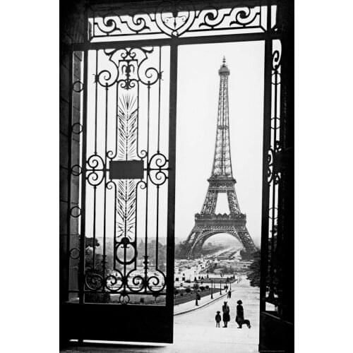 Eiffel tower Paris Art Film Print Silk Poster Home Wall Decor 24x36inch