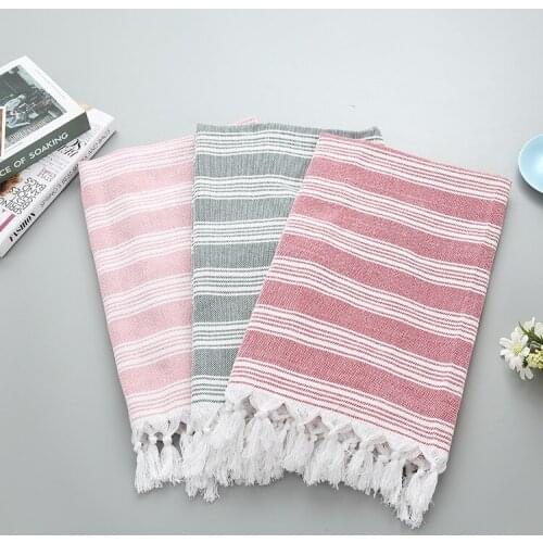 Turkish Sports Bath Towel Tassel Sauna Soft Plush Fabric Adult Beach Towel Winter Extra Large Handkerchief Women