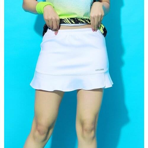 Fishtail Skirt Running Plus Size Ping Pong Tennis Skort Quick-drying Skirt Badminton Wear Womens Sports Short Skirt