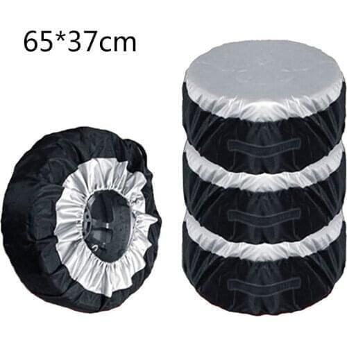 Car Wheel Protection Covers Tire Cover Case Car Spare Tire Cover Storage Bags Carry Tote Polyester Tire