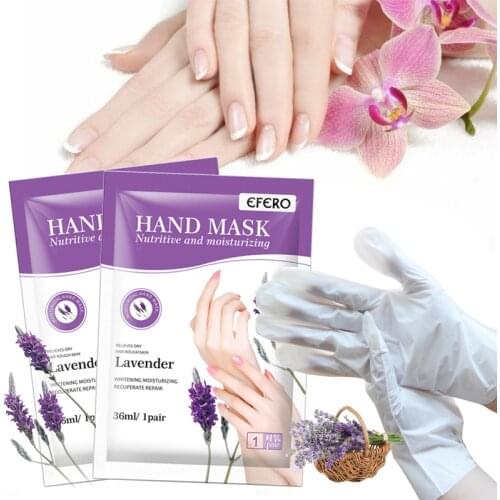 1/2packs Moisturizing Hand Mask Exfoliating Tender and Smooth Gentle Hands Care Hand Mask Cream for Hand Gloves Skin Care