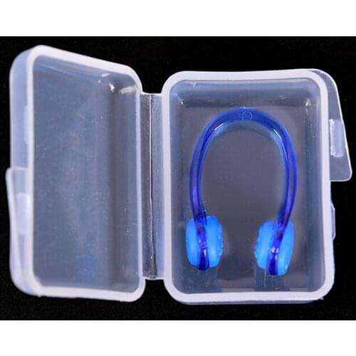 1Pcs Soft Silicone Swimming Nose Clips Water Sports Unisex Nose Clip Waterproof Nose Clip for Children Adults Pool Accessories