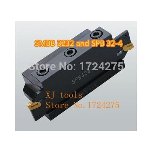 Free delivery of SPB32-4 NC cutter bar and SMBB 3232 CNC turret set for SP400/ZQMX4N-11-1E CNC blade