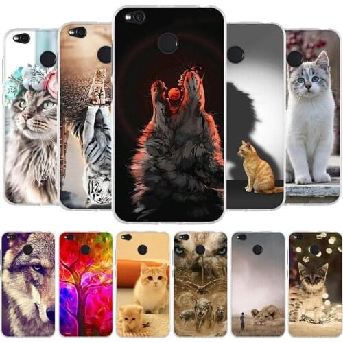 Xiaomi Redmi Note 4X Case Redmi Note 4X 4 X Cases Cat cute cartoon Soft Silicone Phone Case for Xiaomi Redmi Note4 4X Cover 5.5"
