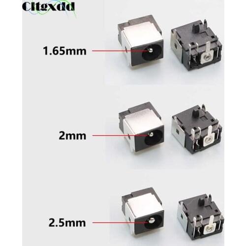 Cltgxdd 1PCS 1.65mm / 2.0mm / 2.5mm DC Power Jack For Asus Lenovo HP Acer Notebook Laptop DC Jack Connector