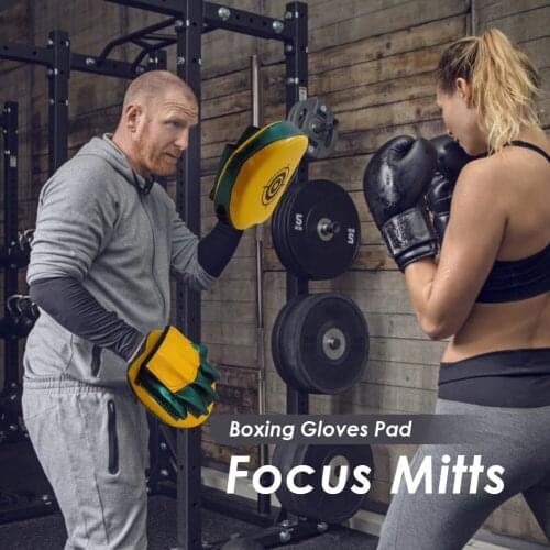 Focus Pad Training Mitt Focus Punch Pads Kick Boxing Gloves Pads Hand Target MMA Muay Thai Fight Karate Mitt