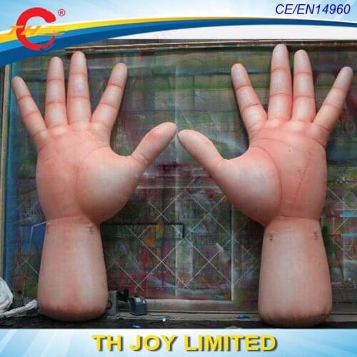 4mH/5mH/6mH giant inflatable hand giant halloween inflatables hand inflatable hand replica