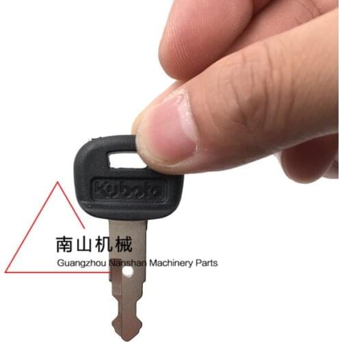 5 Pcs Heavy Equipment 459A Key For Kubota U15/30/135/155/161/163 Excavator Digger ELI80-0101 RC411-53933 RC461-53930