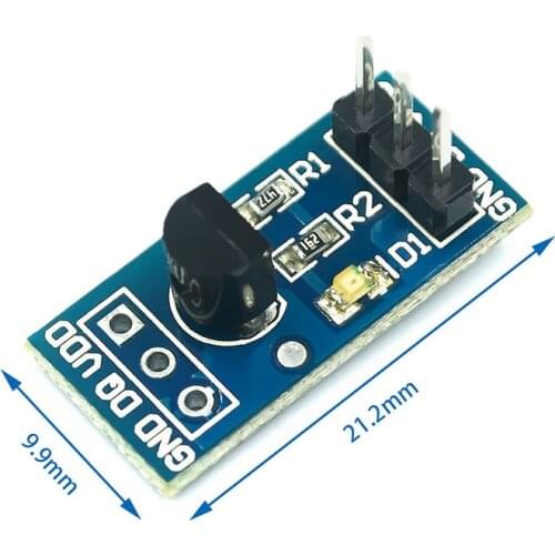 1PCS DS18B20 temperature measurement sensor module