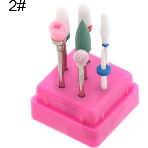 Ceramic Steel Alloy Grinding Dead Skin Removal Nail Art Drill Bit Brush Set набор для маникюра