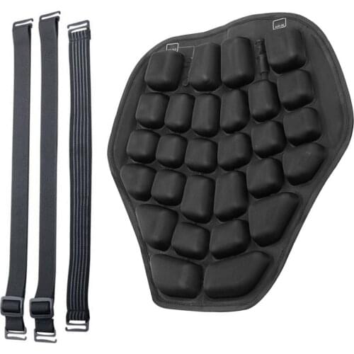 Inflatable Air Pad Cool Seat Cover Universal Motorcycle Air Seat Cushion Decompression Saddles Pressure Relief Ride Seat Cushion