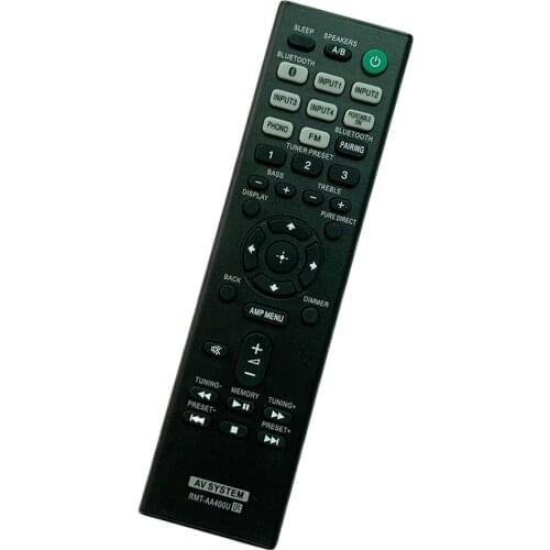 New RMT-AA400U Replace Remote Control For Sony Stereo Receiver STR-DH590 STR-DH790 1-493-369-11 149336911 RT149336911