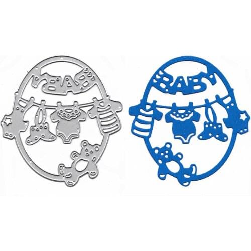 Baby Clothes Troqueles De Metal Para Scrapbooking Cutting Dies Photo Album Cards Making Mold Craft Stamps And Die Cut Stencil