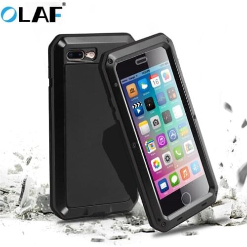 Doom Armor Life Shock Dropproof Shockproof Case for iPhone X Xs Max Xr 6 6S 7 8 Plus 5 5S SE Metal Aluminum Silicon Cover Coque