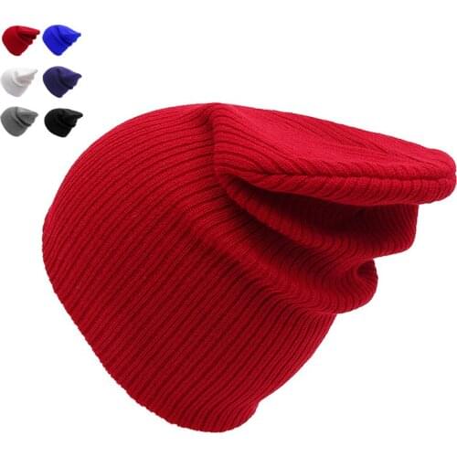 Wool Hats For Men Women Male Outdoor Knitted Winter Beanie Caps Ski Skullies Neanies Balaclava Mask Gorras Cap Bonnet