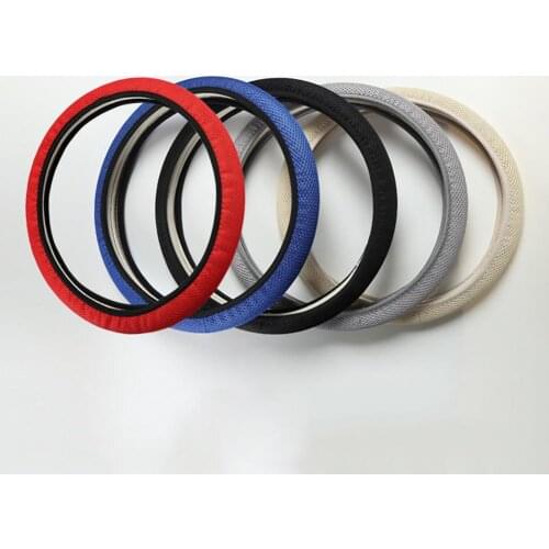 Universal Truck Car Breathable Anti-Slip Steering Wheel Cover Guard Protector Car-styling Auto Steering Wheel Cover Hot Sale