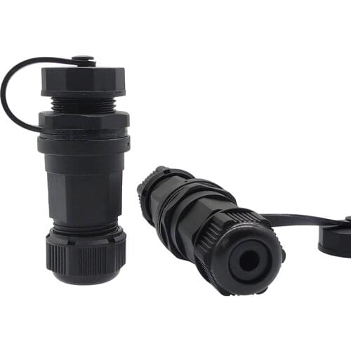 Waterproof RJ45 connector CAT5 CAT6 socket panel mount M21 industrial connector IP67