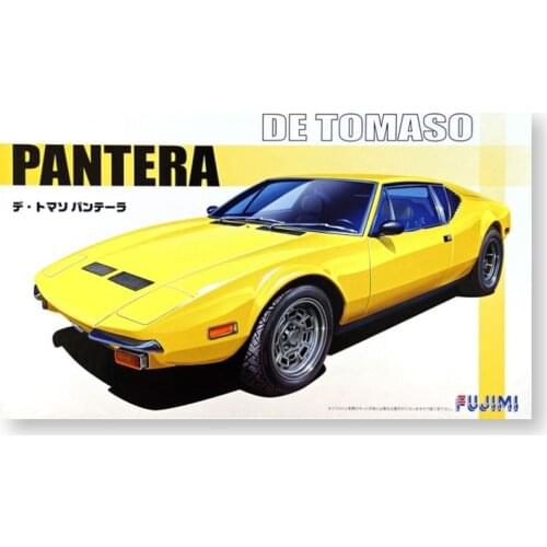 1/24 Fujimi Plastic Assembled Car Model Toy De Tomaso Pantera 1970 Static Model DIY Model Kit #12557