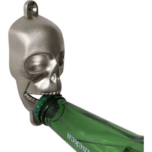 2020 Halloween Creative Horror Skull Shaped Beer Opener Jar Opener Portable Skeleton Bottle Opener Beer Lid Remover For Bar