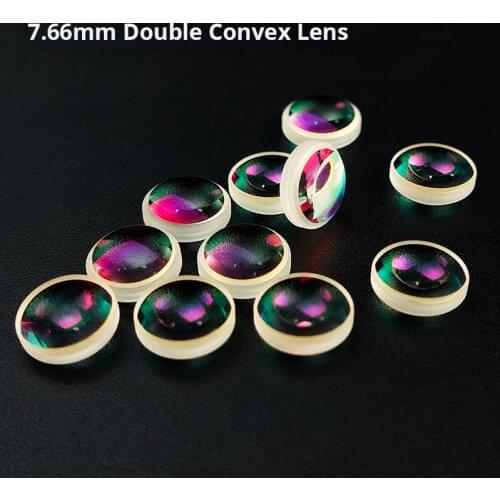 20 PCS Double Convex Magnifier Lens Crafts Clothing Design Button Decoration Earring Necklace DIY
