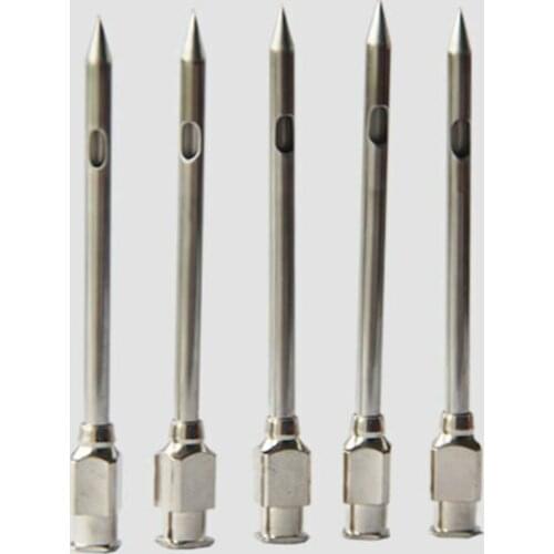 5pcs Stainless Steel Marinade Injector Needle For Barbecue Grill Flavor Turkey