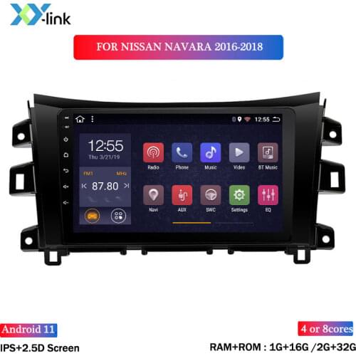 10.1 inch Android 8.1 full touch screen car multimedia system For Nissan navara NP300 2016-2018 car gps radio navigation