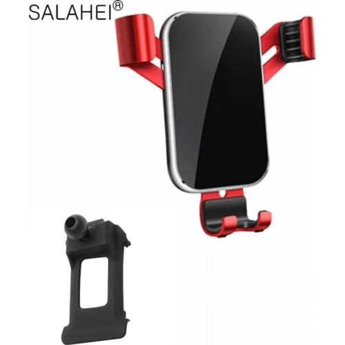 Auto Phone Holder Cell In Dashoboard Clip Air Vent Mount Stand For VW Volkswagen Tiguan L 2013 2014 2015 2016 2017 Car Interior