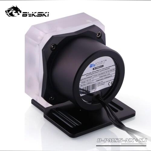 Bykski PWM Automatic Speed 18W Pump / Max 5000RPM / Flow 1100L/H Date Feedback / TDP 23W Manual Speed Regulation 1500L/H
