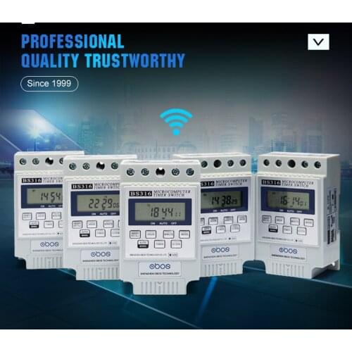 240VAC digital timer programmable timer switch with 10 times on/off per day timing set range 1min-168H low price good quality