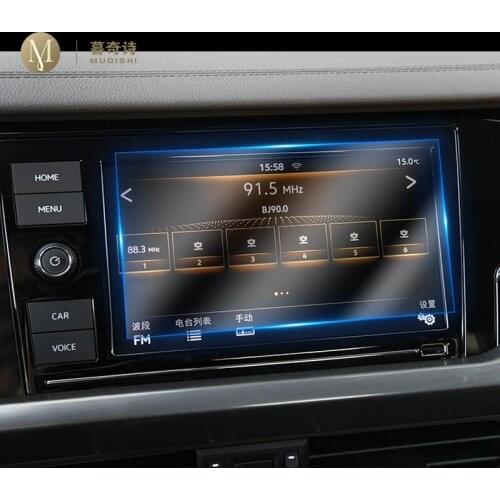 For Volkswagen Passat 2020 Automotive interior GPS navigation film LCD screen Tempered glass protective film Anti-scratch 8 inch