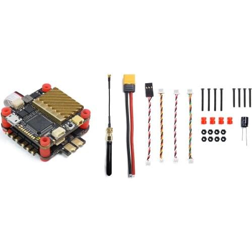 GEPRC SPAN F722 VTX DUAL Gyro F7 Flight Controller + 32bit 50A ESC 5.8g 600mW VTX Flight Tower For RC DIY FPV Racing Drone