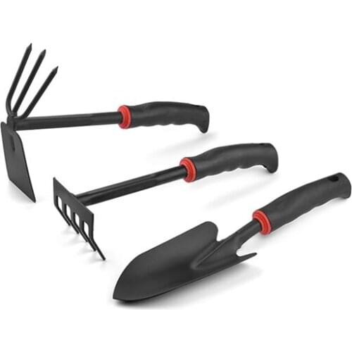 Snow shovel Three suits Gardening and flower-raising tools Potted plant trowel Rake Shovel