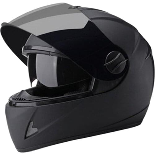 Double lens Motorcycle Helmet Men Chopper Scooter Cruiser Full Face Helmet Motorbike Helmet Men Women Racing Street Moto Casco