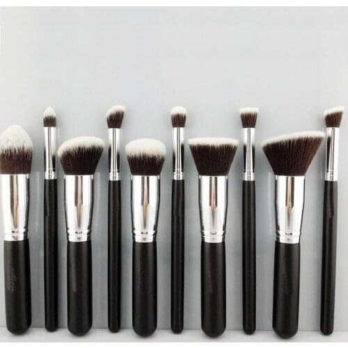 Ladies Girl Makeups Brush Sets Portable Style Wooden Handle Makeups Brush Large Style Professional Makeup Brush Set Beauty Tools