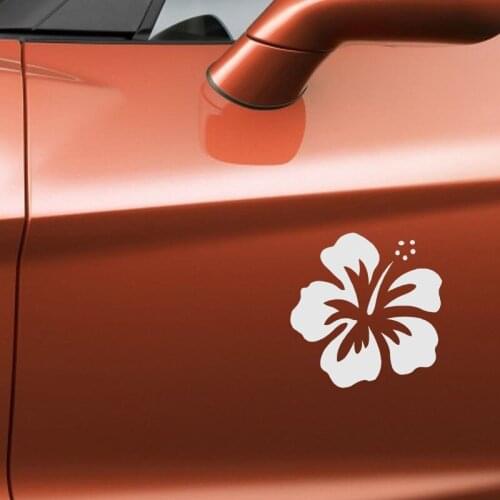 Wild Plant Hawaii Flower window Sticker 13x13cm