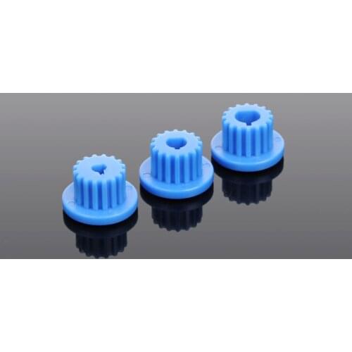 20pcs model accessories/16 tooth plastic gear/MXL mainshaft gear/3mm 4mm 5mm D hole/technology model parts/DIY toy accessories