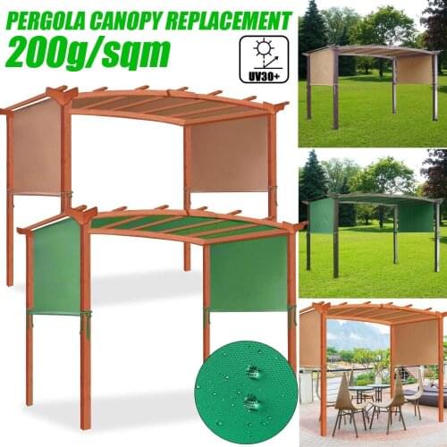 Canopy Cover Durable Outdoor Garden Canopy Replacement Cover Awning Sun Shade Universal For Balcony Pergola Structures