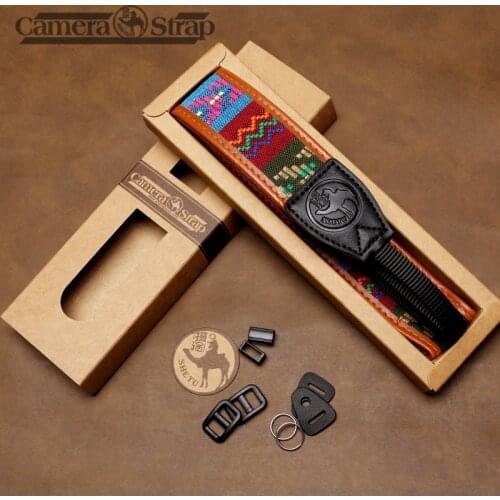 Retro Fashion Vintage Style Photo Camera Shoulder Belt Adjustable for Canon Nikon Samsung Olympus Sony Fujifilm Panasonic Pentax