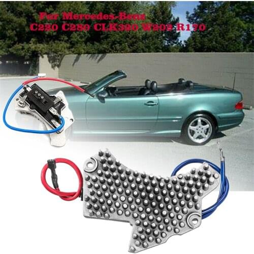 2108206210 Blower Heater Fan Motor Resistor For MERCEDES-BENZ W202 S202 C180 C200 C220 C230 C240 C250 C280 T D CDI C36 C43 AMG