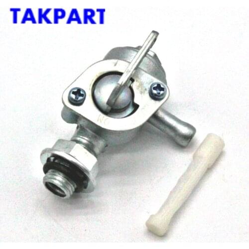 TAKPART Fuel Shut ON/Off Valve Tap Switch M10 Petcock 2-3KW for Generator Engine Tank