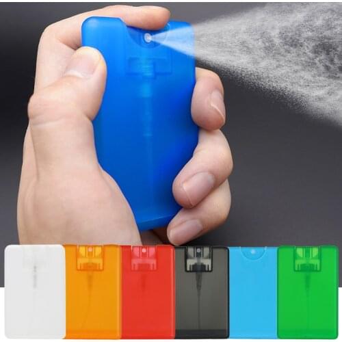 1PC High Quality 20ml Perfume Bottle Card Shape Mini Sprayer Refillable Perfume Atomizer Travel Size Portable Alcohol Spray Tool